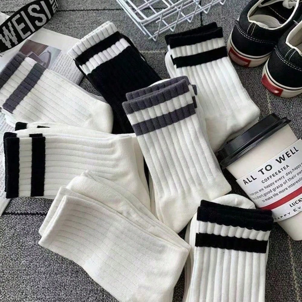 5-Pack Men's Striped Crew Sock – Cotton Crew Sock Pack Bewertung und Preis