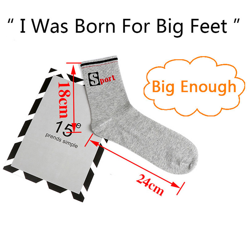3 Pairs/Pack Big Large Socks E – Cotton Crew Sock Pack Bewertung und Preis