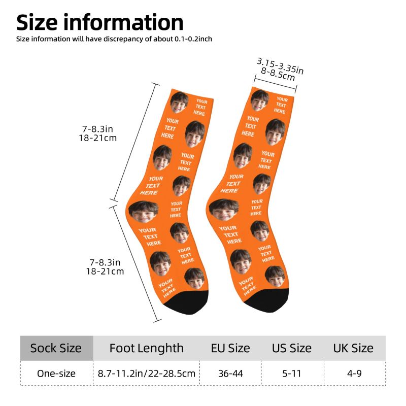 Personalized Photo Text Custom – Dress Sock Men Bewertung und Preis