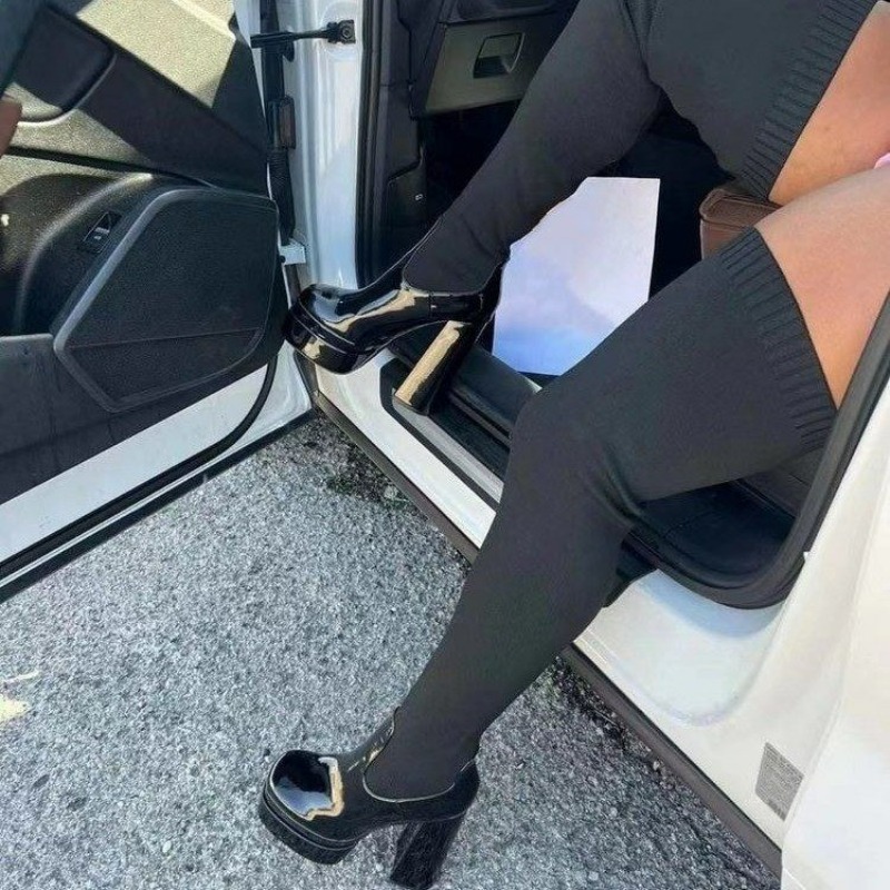 Women Boots Platform Over The  – Knee High Sock Women Bewertung und Preis