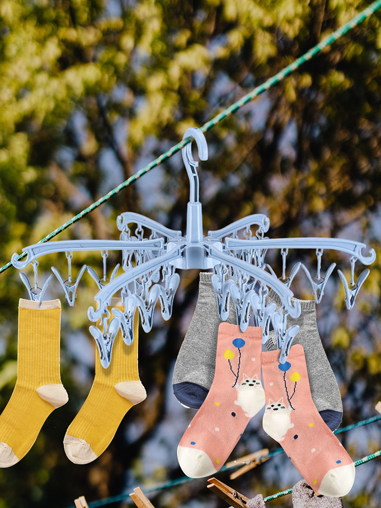 24 Clips Folding Clothes Dryer – Sock Organizer Tray Bewertung und Preis