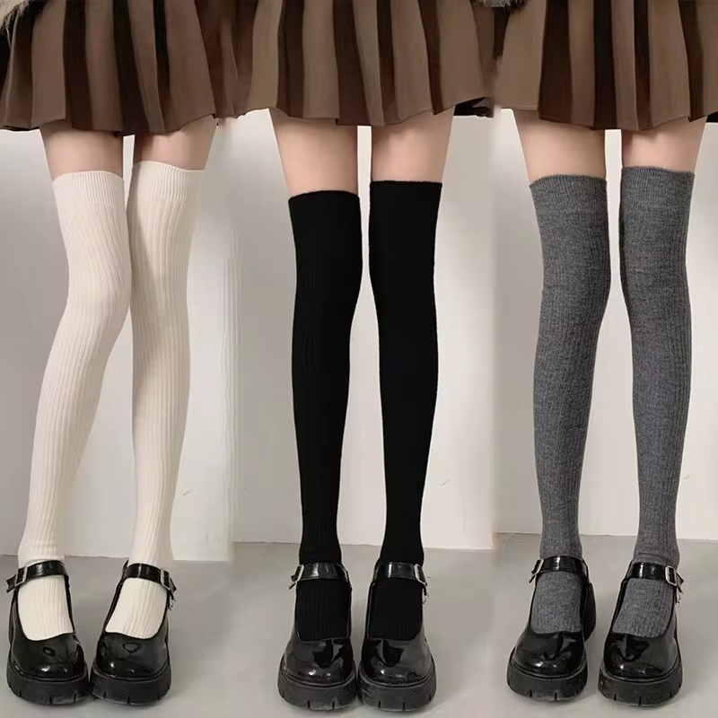Autumn Winter Women's Stocking – Knee High Sock Women Bewertung und Preis