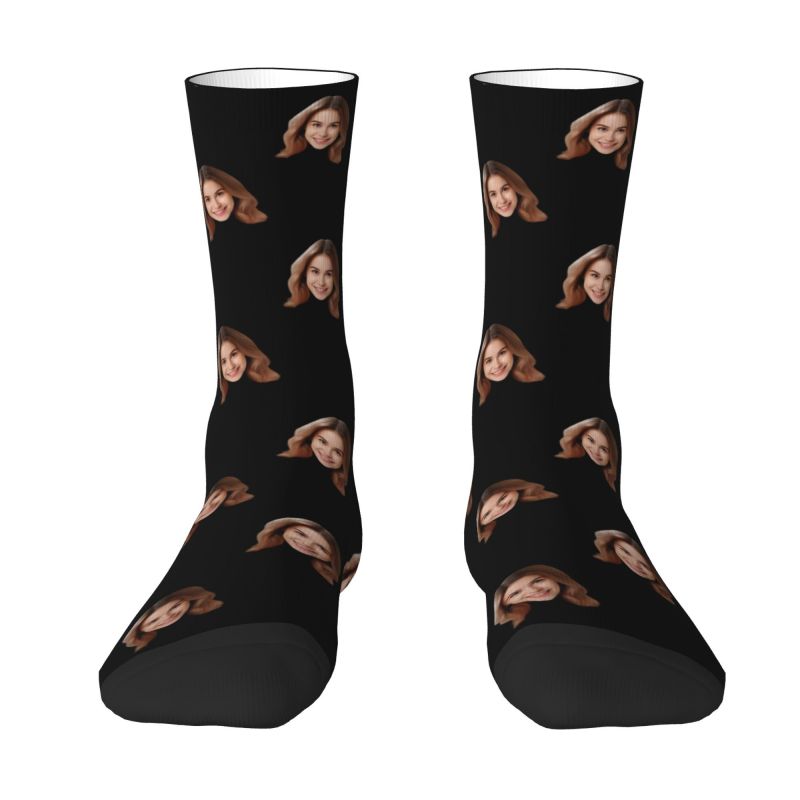 Personalized Custom Face Photo – Dress Sock Men Bewertung und Preis