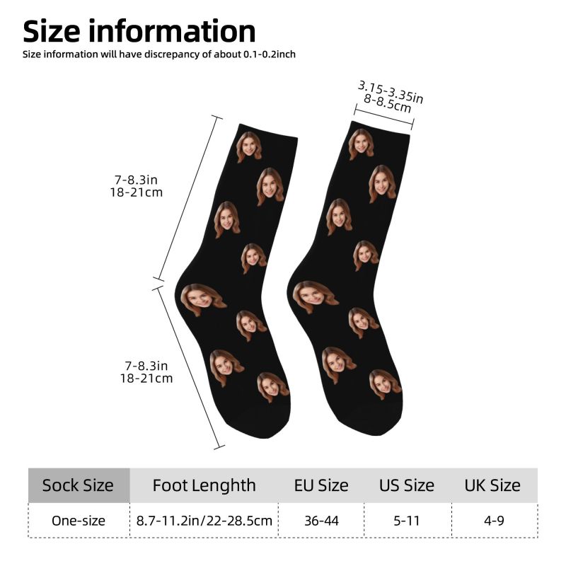 Personalized Custom Face Photo – Dress Sock Men Bewertung und Preis