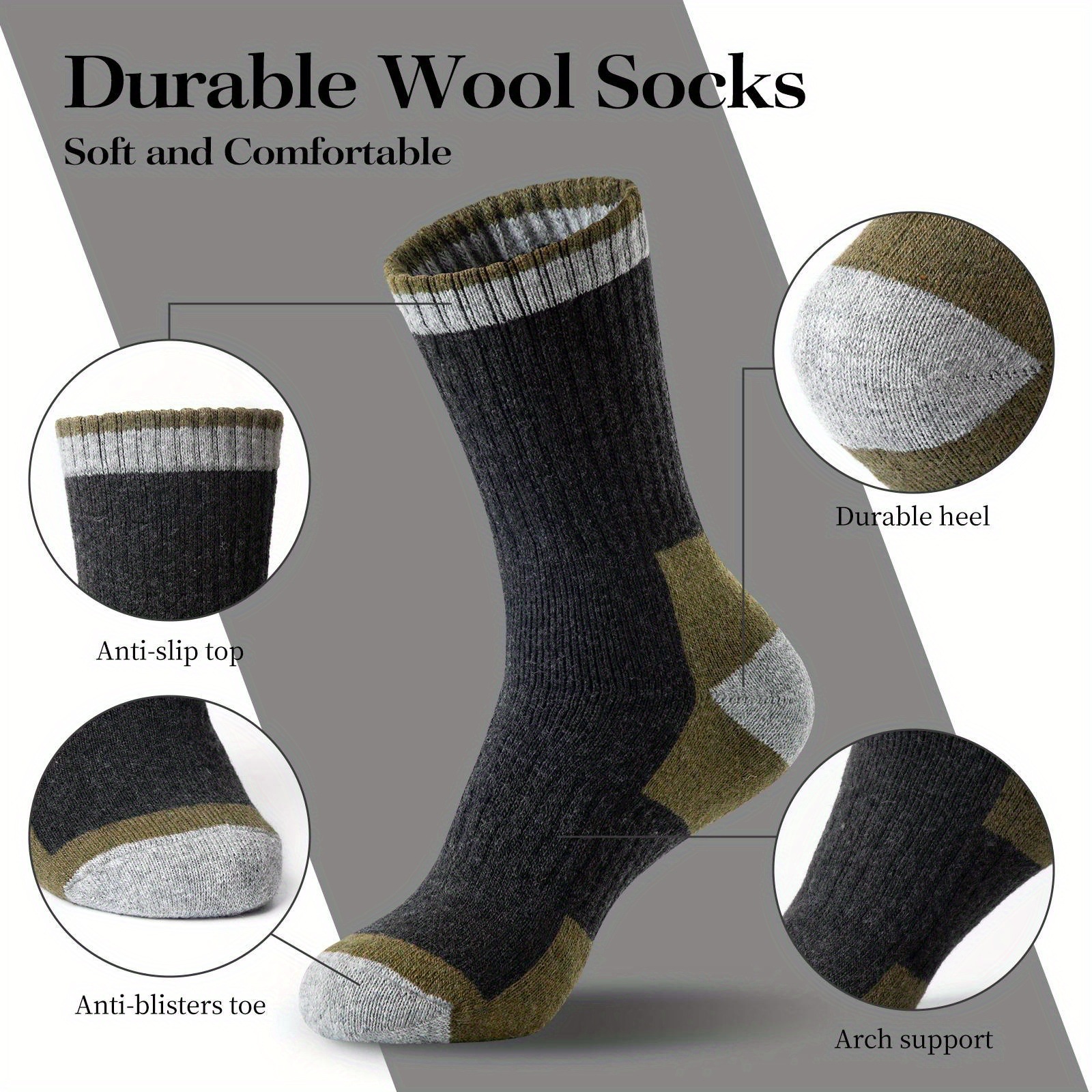 Winter Merino Wool Socks Thick – Wool Hiking Sock Bewertung und Preis