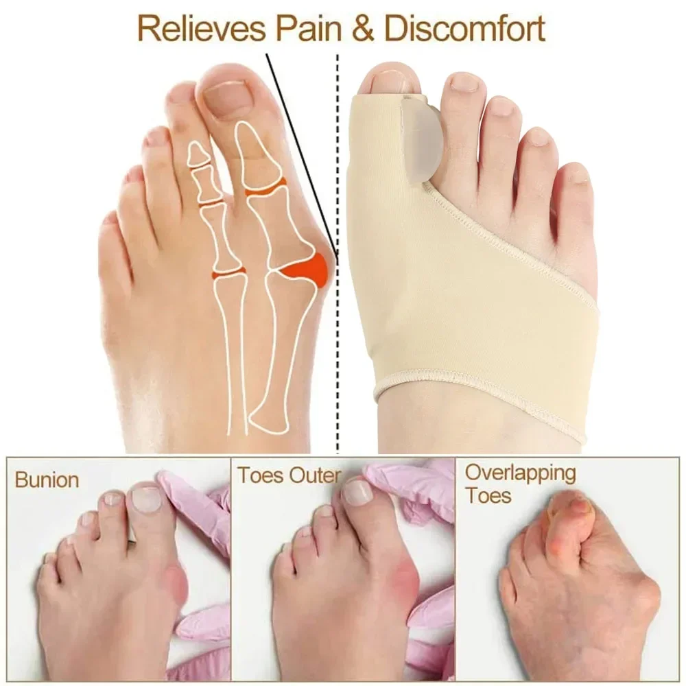 1/2Pair Toe Separator Hallux V – Ankle Brace Sock Bewertung und Preis