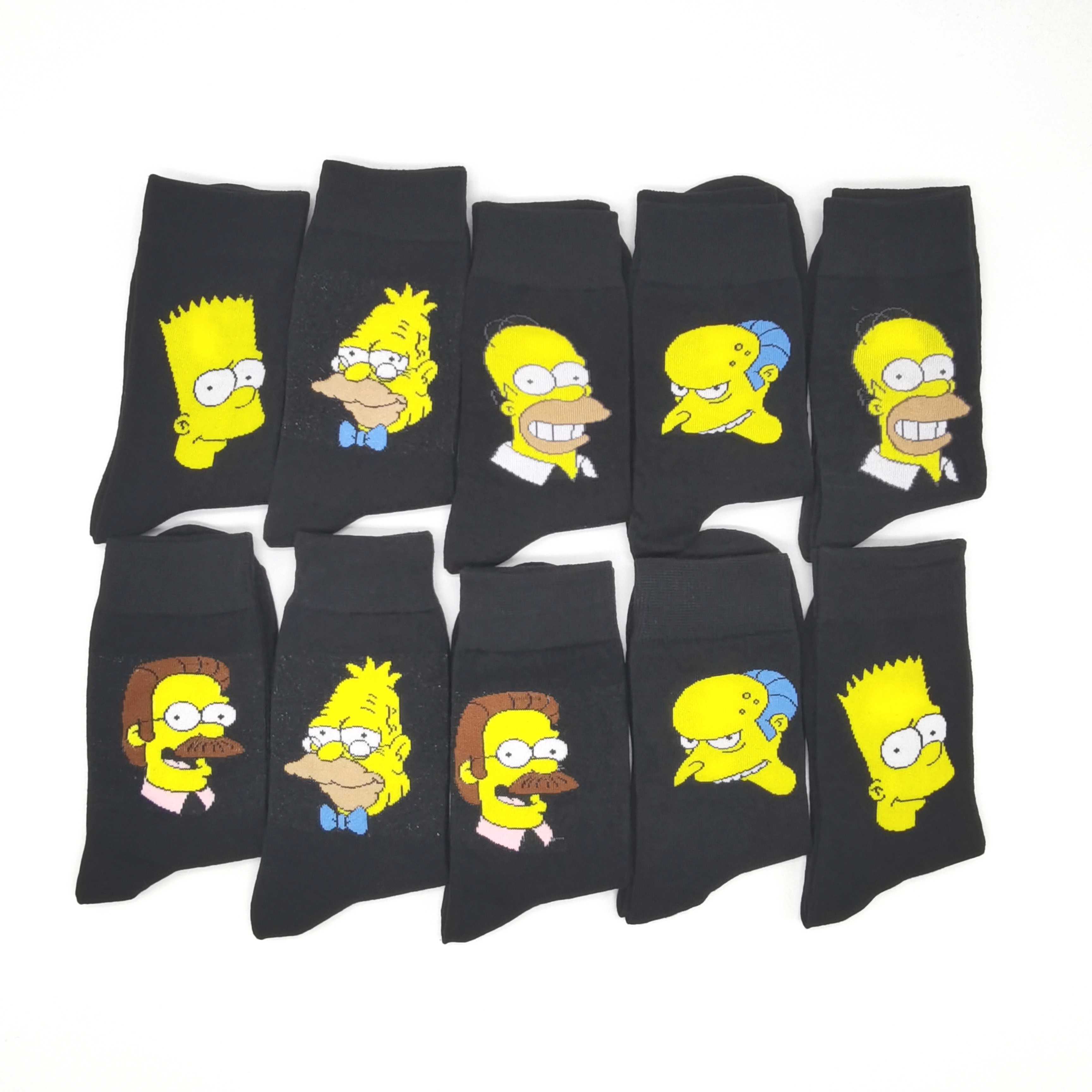 10 Pairs/Pack Funny Men Woman  – Cotton Crew Sock Pack Bewertung und Preis