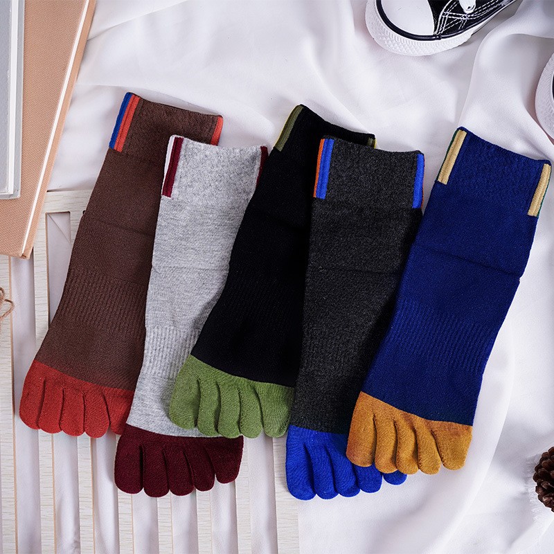 5 Pair Men's Casual Five-Toe C – Toe Sock Split Bewertung und Preis
