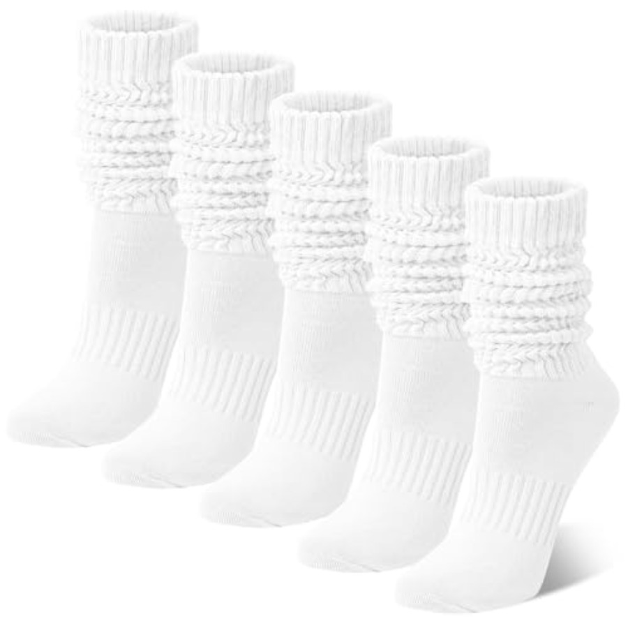 Chalier 5 Pairs Slouchy Socks  – Boot Sock Slouchy Bewertung und Preis