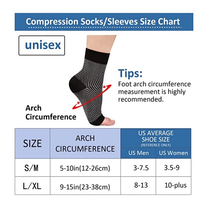 1pair Neuropathy socks,Ankle b – Ankle Brace Sock Bewertung und Preis