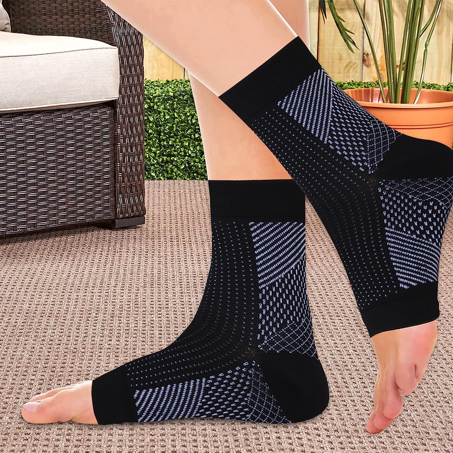 1Pair Ankle Brace Compression  – Ankle Brace Sock Bewertung und Preis
