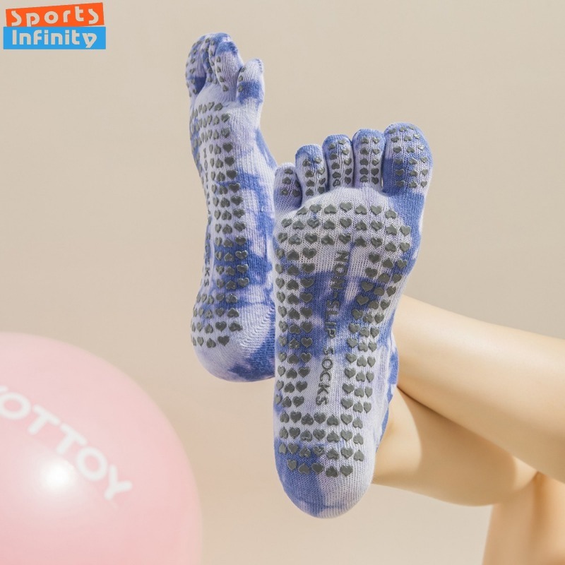 New Non Slip Tie Dye Five Fing – Toe Sock Split Bewertung und Preis