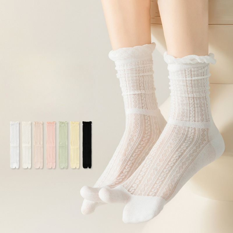 5 Pairs Split-toe Socks Women  – Toe Sock Split Bewertung und Preis