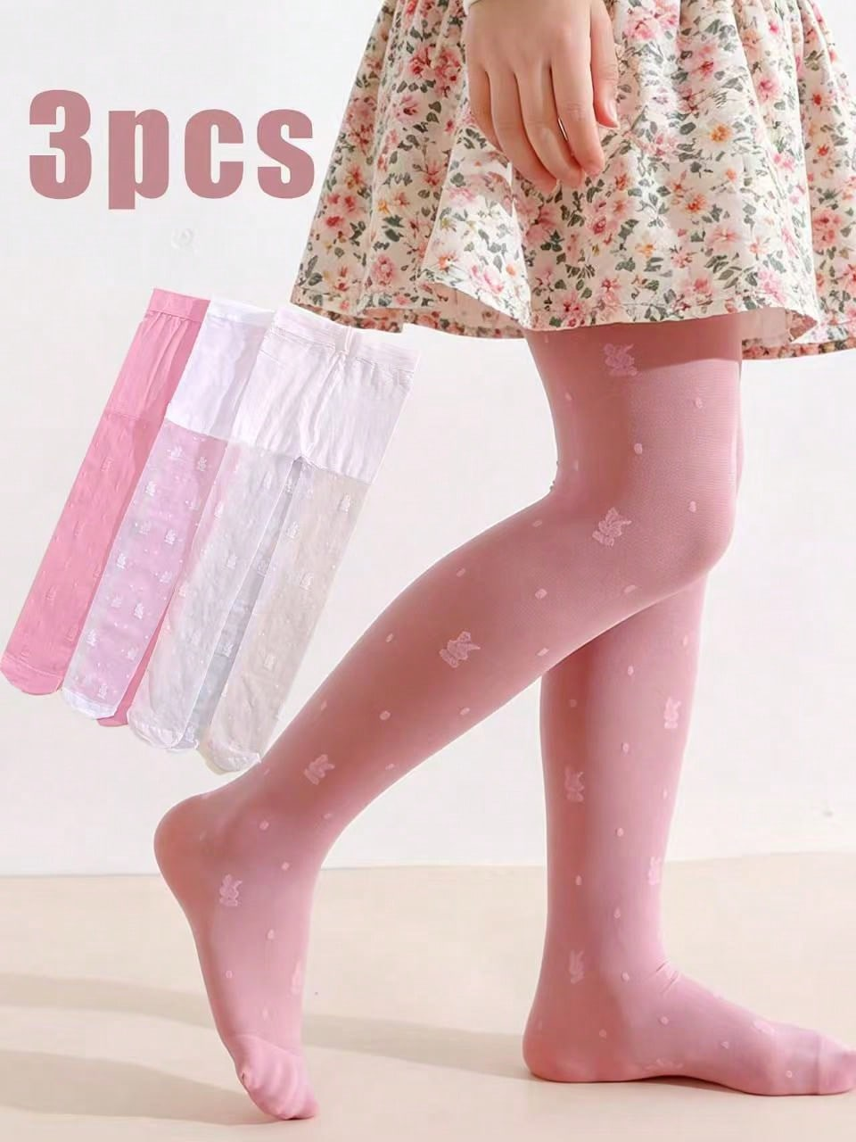 3Pack Girls Rabbit Print Tight – Tights Pantyhose Sheer Bewertung und Preis