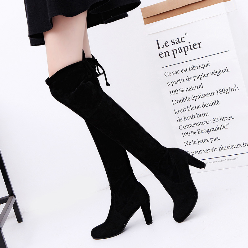 Women's Boots Stretch Fabric O – Knee High Sock Women Bewertung und Preis