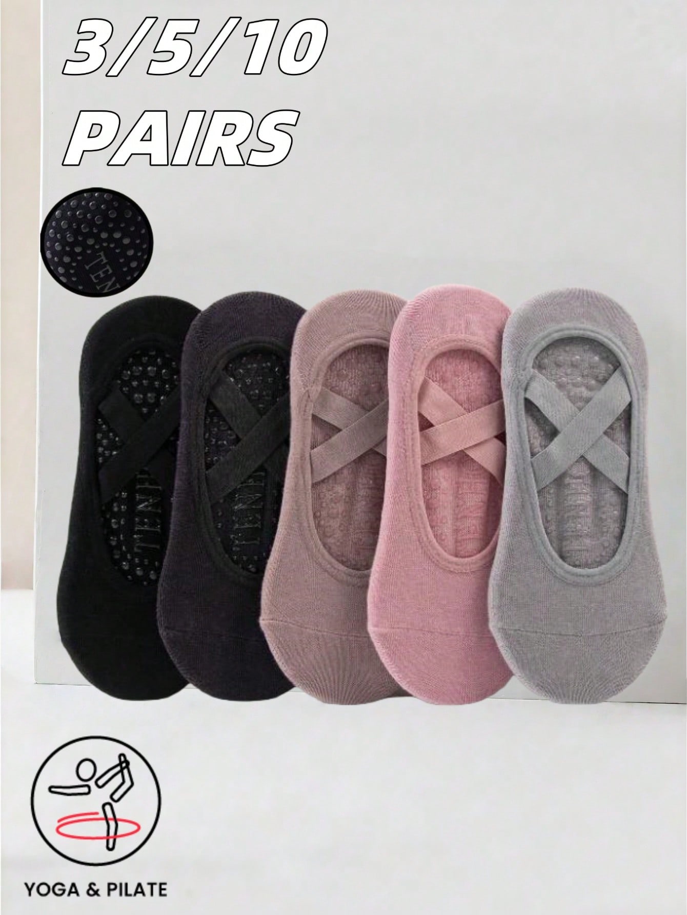Anti-slip silicone sole yoga s – Grip Sock Yoga Bewertung und Preis