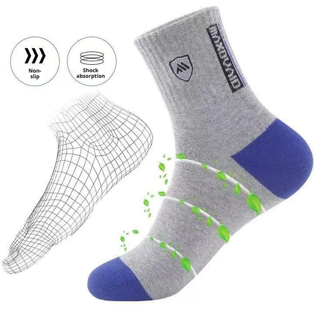 5 Pairs Men's Anti Odor & Anti – Cotton Crew Sock Pack Bewertung und Preis