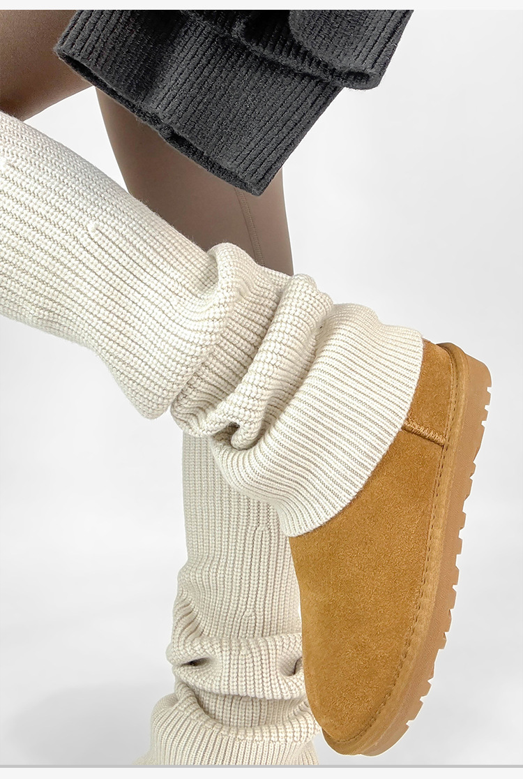 New Women's Leg Warmers Knitte – Boot Sock Slouchy Bewertung und Preis