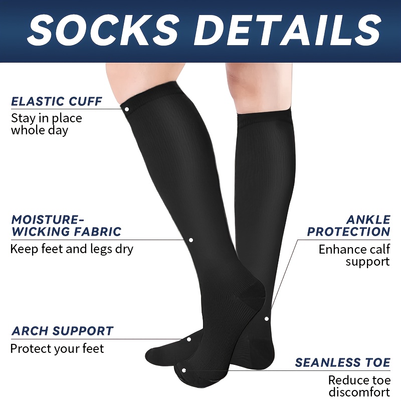 6 Pairs Mid-Calf Compression S – Wool Hiking Sock Bewertung und Preis