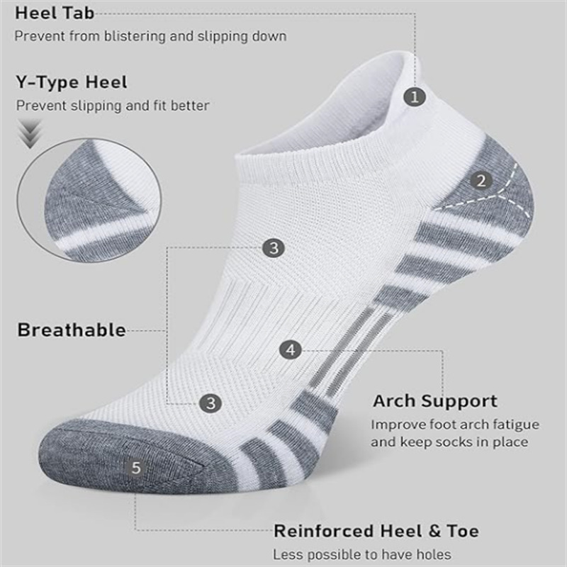 Unisex Cushioned Breathable An – Athletic Sock Cushion Bewertung und Preis