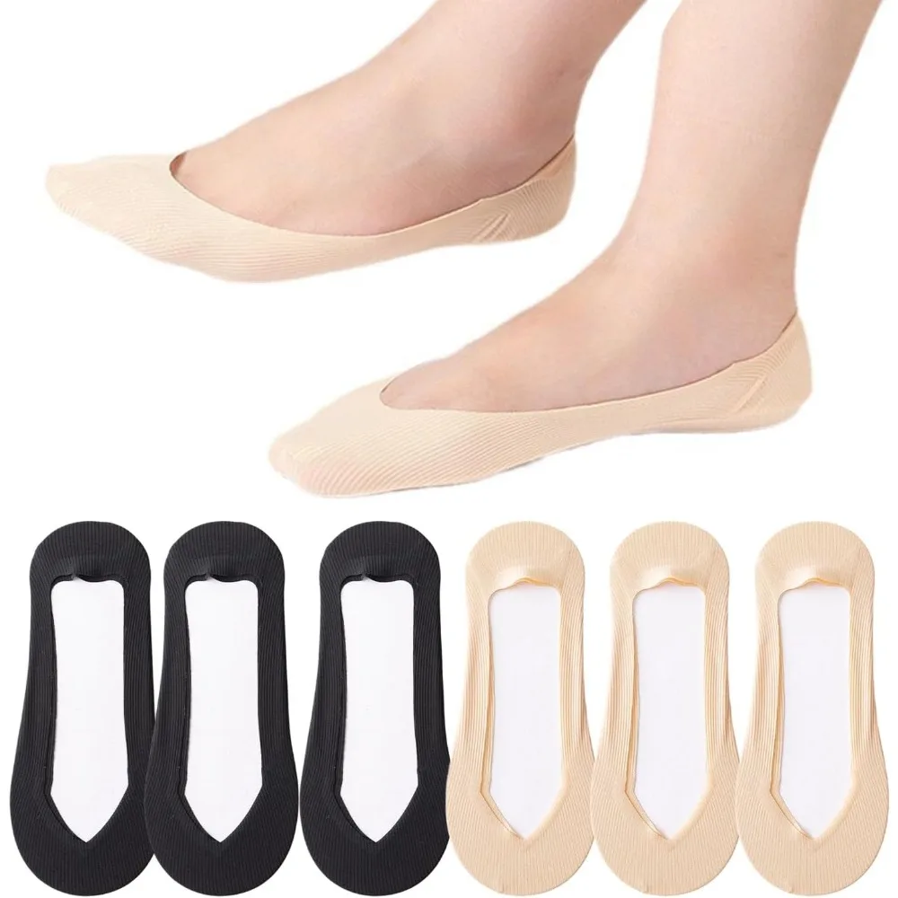 6 Pairs No Show Socks Women An – Invisibility Sock Loafer Bewertung und Preis