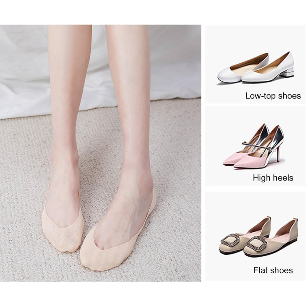 6 Pairs No Show Socks Women An – Invisibility Sock Loafer Bewertung und Preis