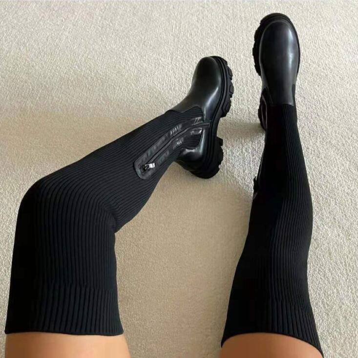 Women's Over The Knee Boots St – Knee High Sock Women Bewertung und Preis