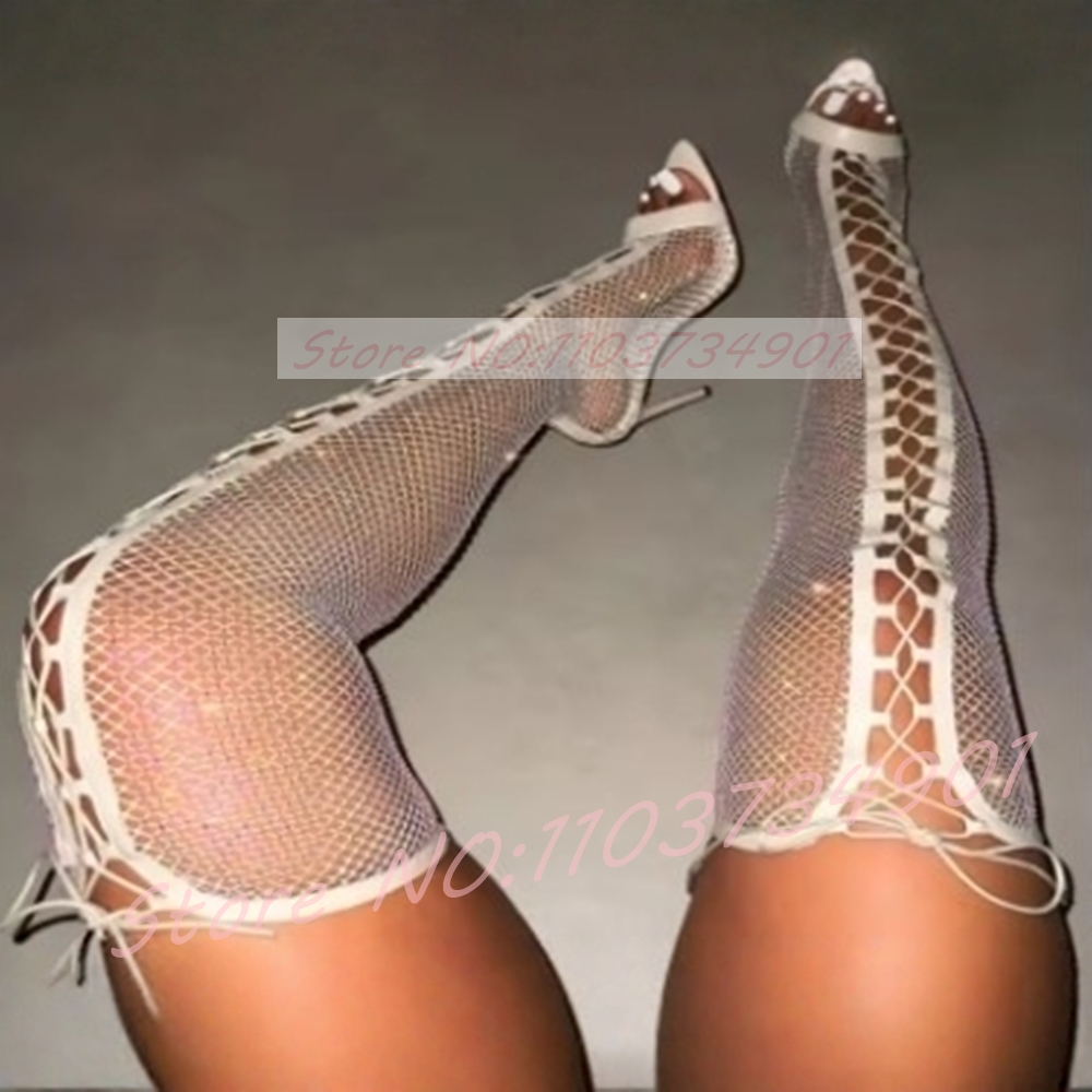 Fishnet Stocking Thigh-High Bo – Fishnet Stocking Women Bewertung und Preis