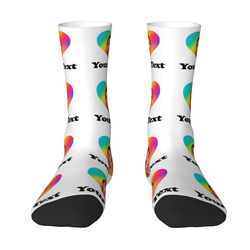 Personalized Photo Text Custom – Dress Sock Men Bewertung und Preis