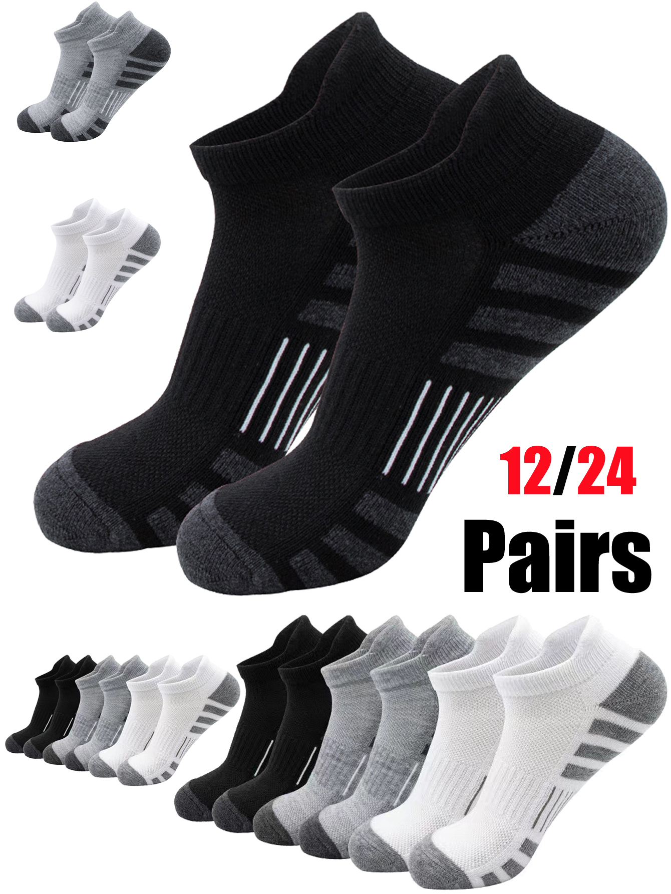 Unisex Low Cut Sports Tab Ankl – Athletic Sock Cushion Bewertung und Preis