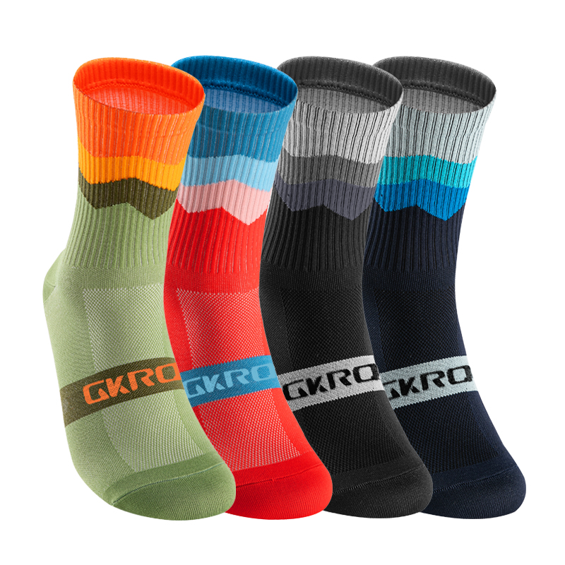 GKRQ 4 Pairs Bike Socks Men Nu – Compression Sock Medical Bewertung und Preis