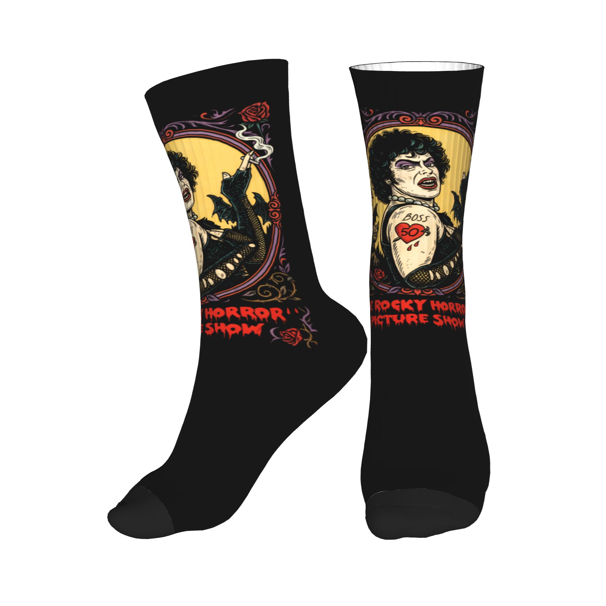 Fun Printed The Rockys Horror  – No Show Sock Women Bewertung und Preis