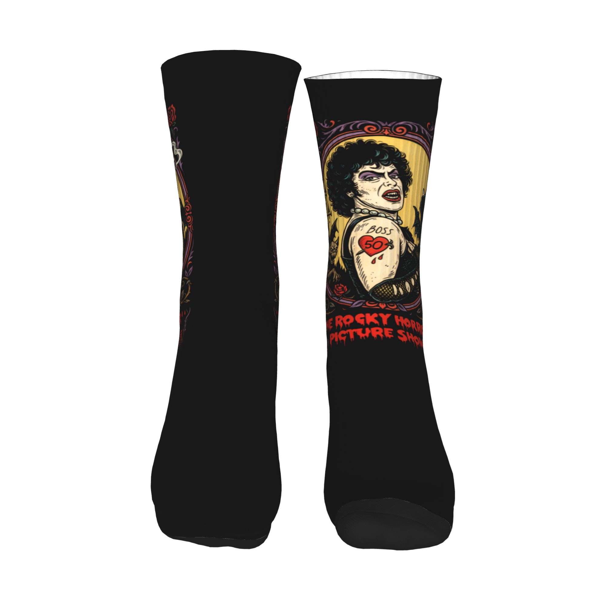 Fun Printed The Rockys Horror  – No Show Sock Women Bewertung und Preis
