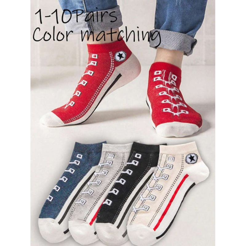 5/10 Pairs Multi-Color Breatha – Ankle Sock Low Cut Bewertung und Preis