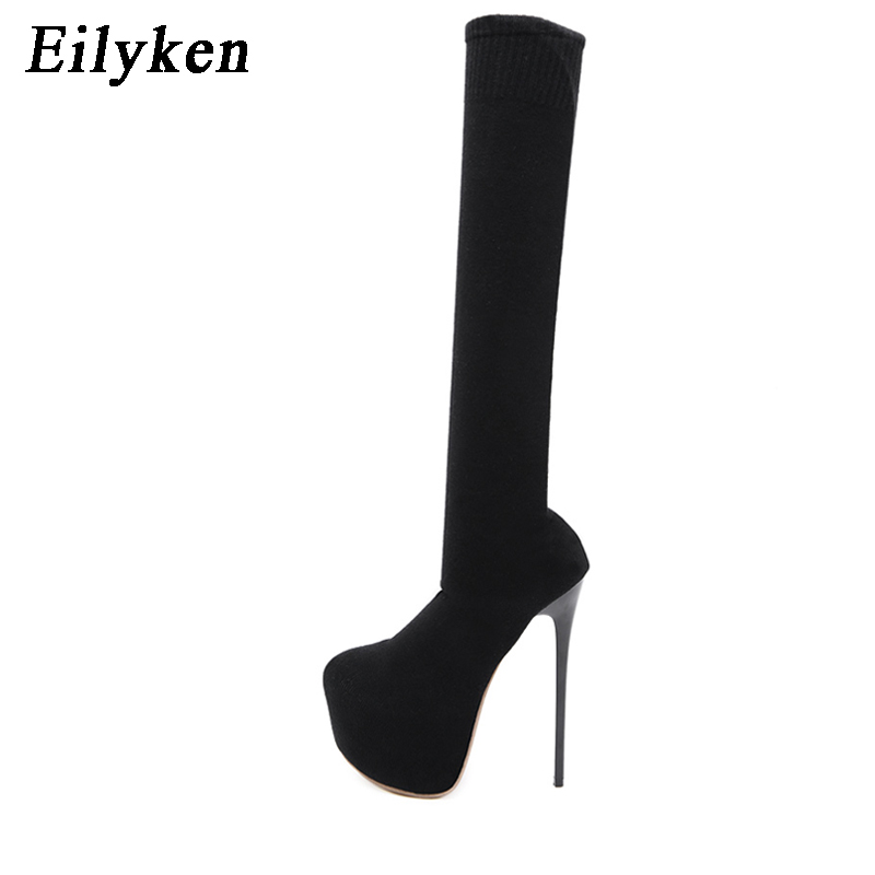 Eilyken Fashion Platform Stret – Knee High Sock Women Bewertung und Preis