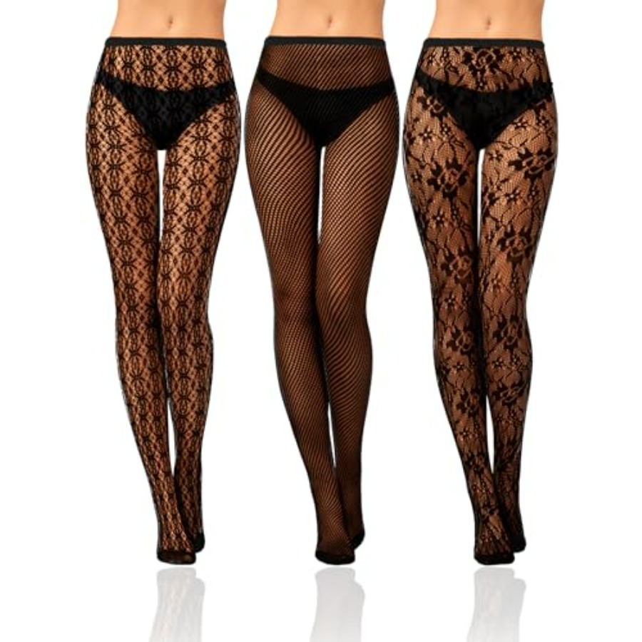 Bencailor 3 Pairs Women Rhines – Fishnet Stocking Women Bewertung und Preis