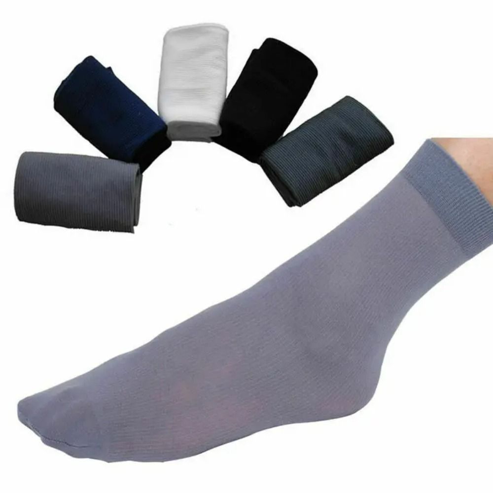 10pairs Men Ice Silk Socks Sum – Silk Sock Bamboo Bewertung und Preis
