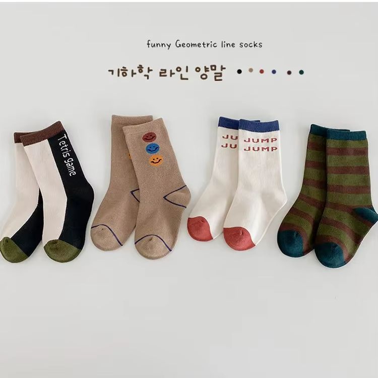 3-12T  Boys Socks Spring Fashi – Cotton Crew Sock Pack Bewertung und Preis