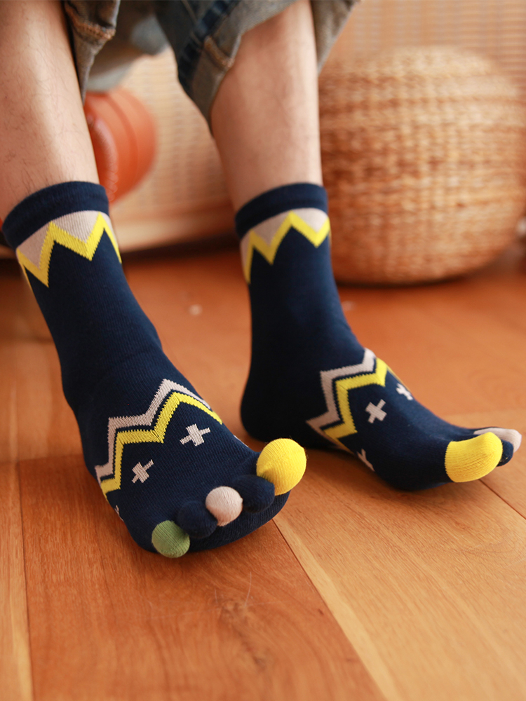 5 Pairs Four-season Pure Cotto – Toe Sock Split Bewertung und Preis