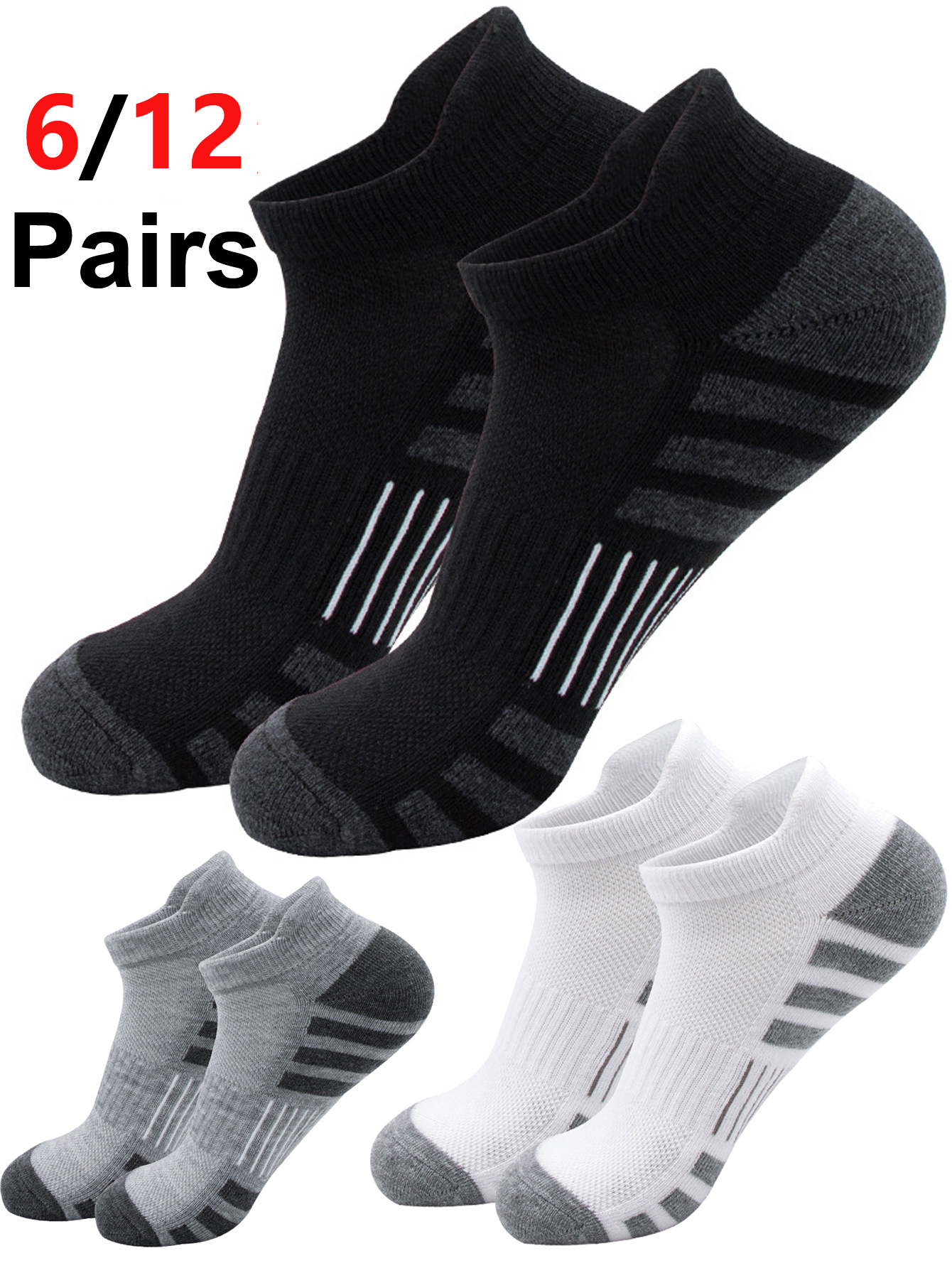 6/12Pairs Ankle Athletic Runni – No Show Sock Women Bewertung und Preis