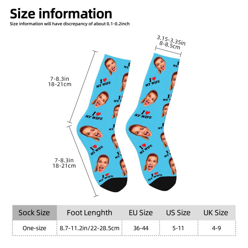 I Love My Wife Personalized Fa – Dress Sock Men Bewertung und Preis