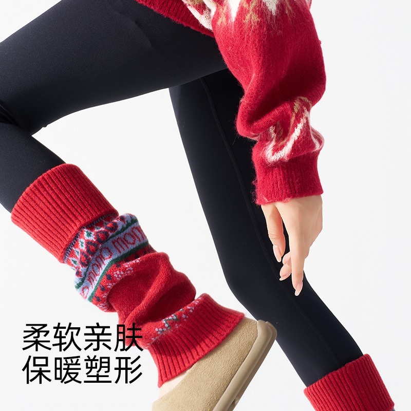 ​Fair Isle Knitted Leg Warmers – Boot Sock Slouchy Bewertung und Preis