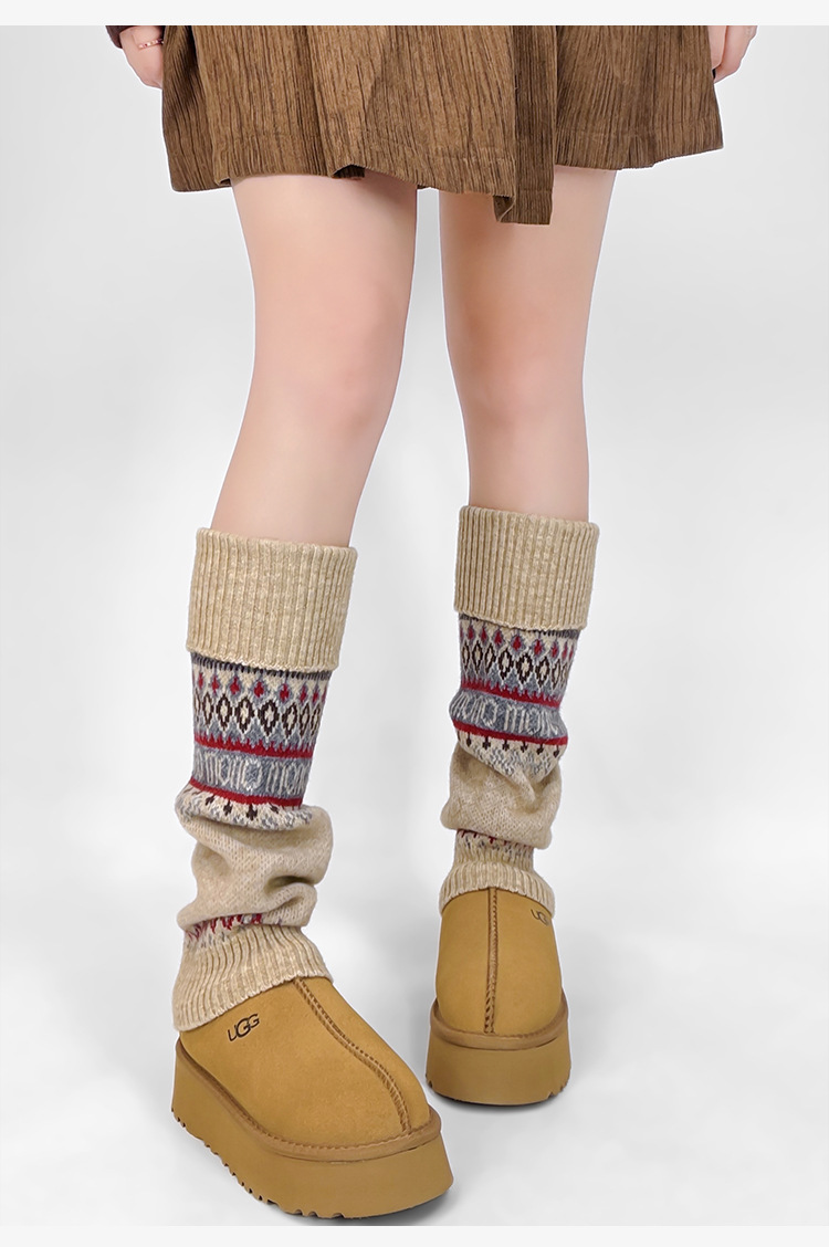 New Women's Knitted Leg Warmer – Boot Sock Slouchy Bewertung und Preis