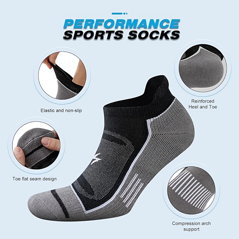 6 Pack Men's Athletic Socks Th – Athletic Sock Cushion Bewertung und Preis