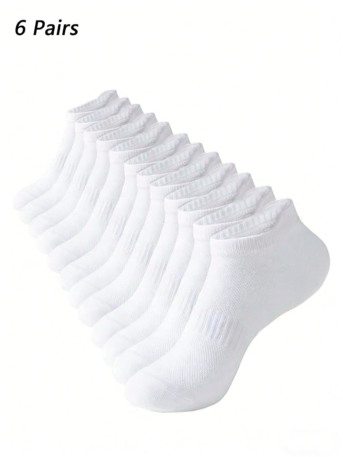 6 Pairs Women Men White Ankle  – No Show Sock Women Bewertung und Preis