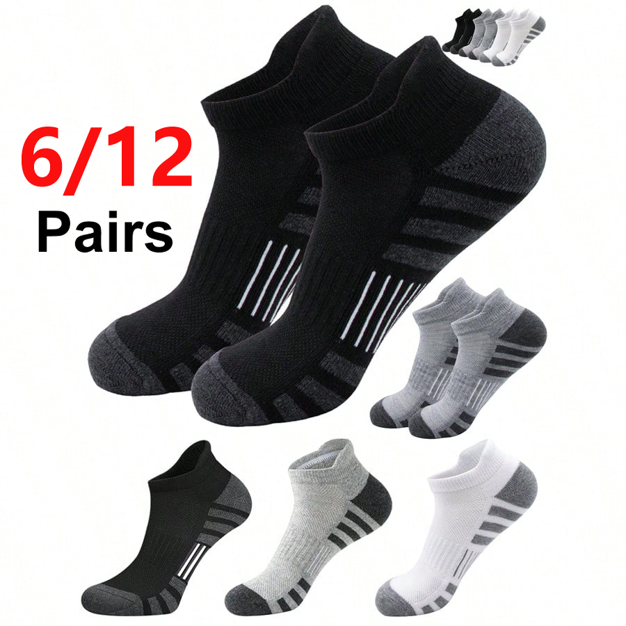 6/24 Pairs Cushioned Breathabl – Athletic Sock Cushion Bewertung und Preis