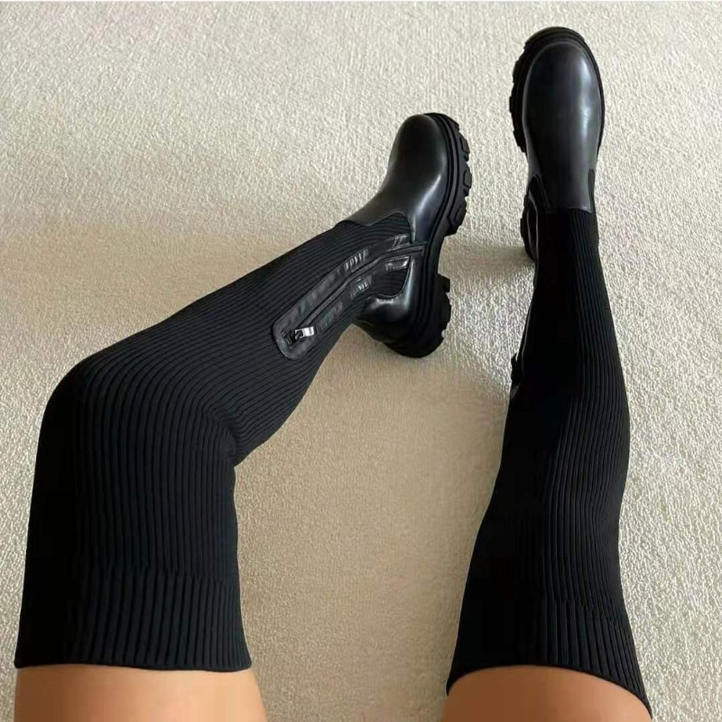 2025 Winter Shoes Women Socks  – Knee High Sock Women Bewertung und Preis