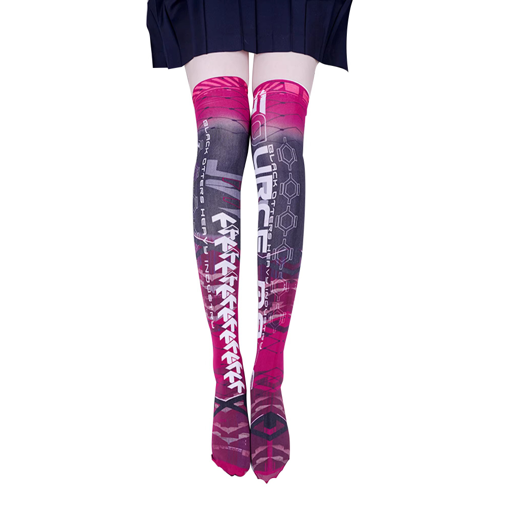 Anime Game Robot AI Mech Stock – Knee High Sock Women Bewertung und Preis
