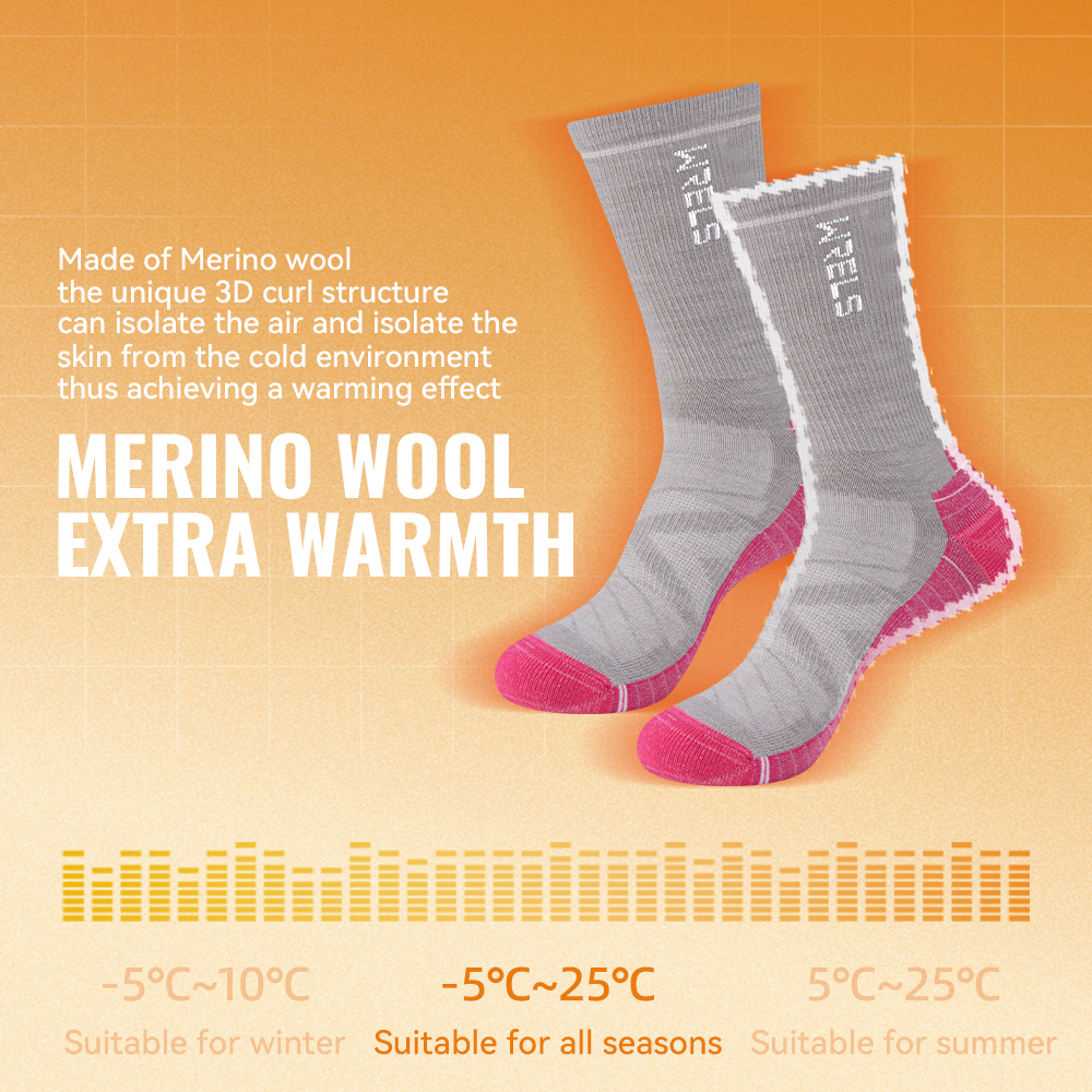 WRELS 1/2/3 Merino Wool Socks  – Wool Hiking Sock Bewertung und Preis