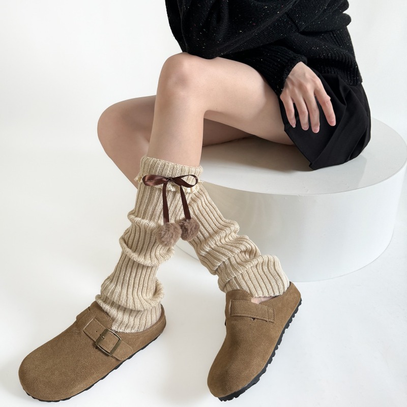 Camel Knit Leg Warmers with Fu – Boot Sock Slouchy Bewertung und Preis